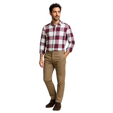 Mens Cotton Check Shirts