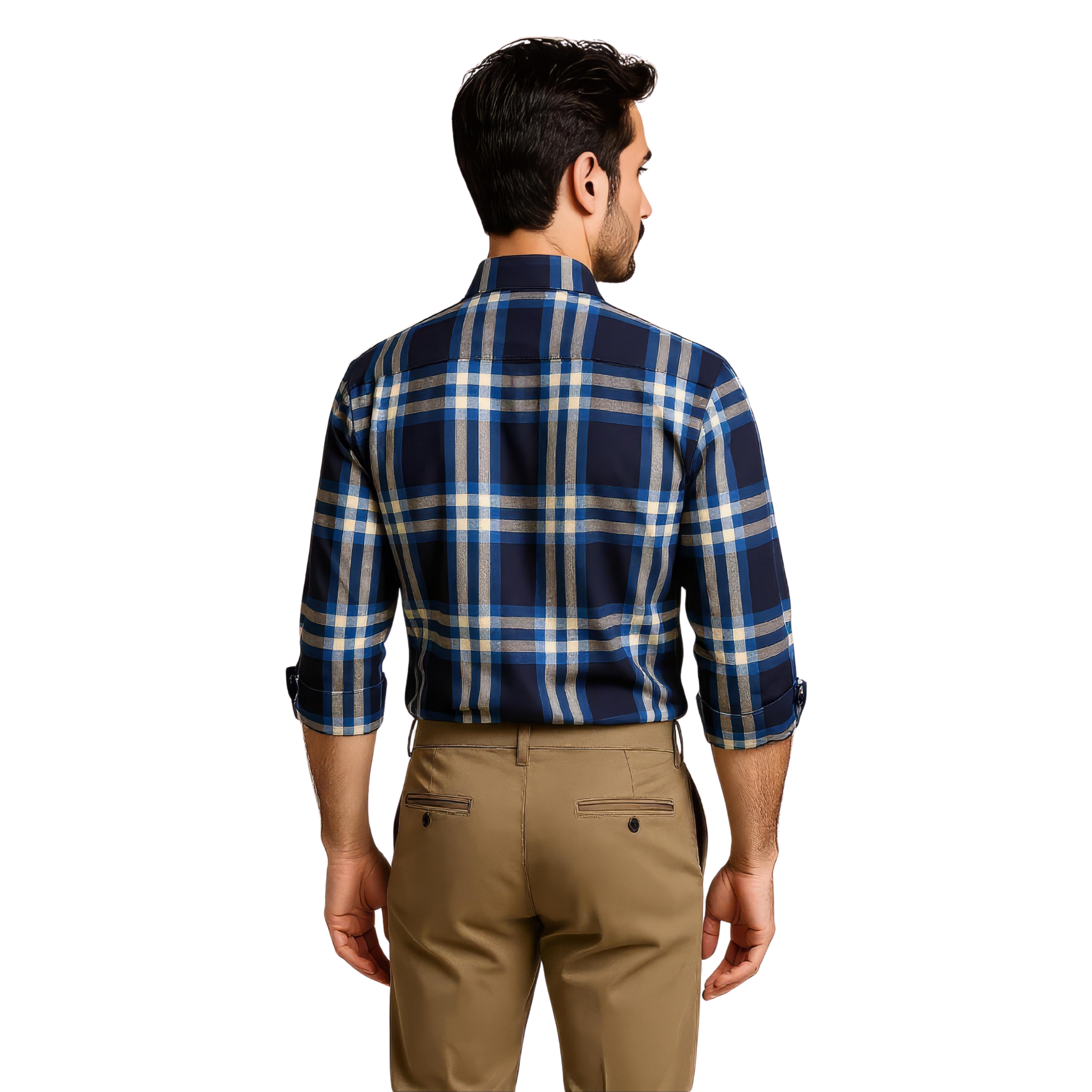 Mens Cotton Check Shirts