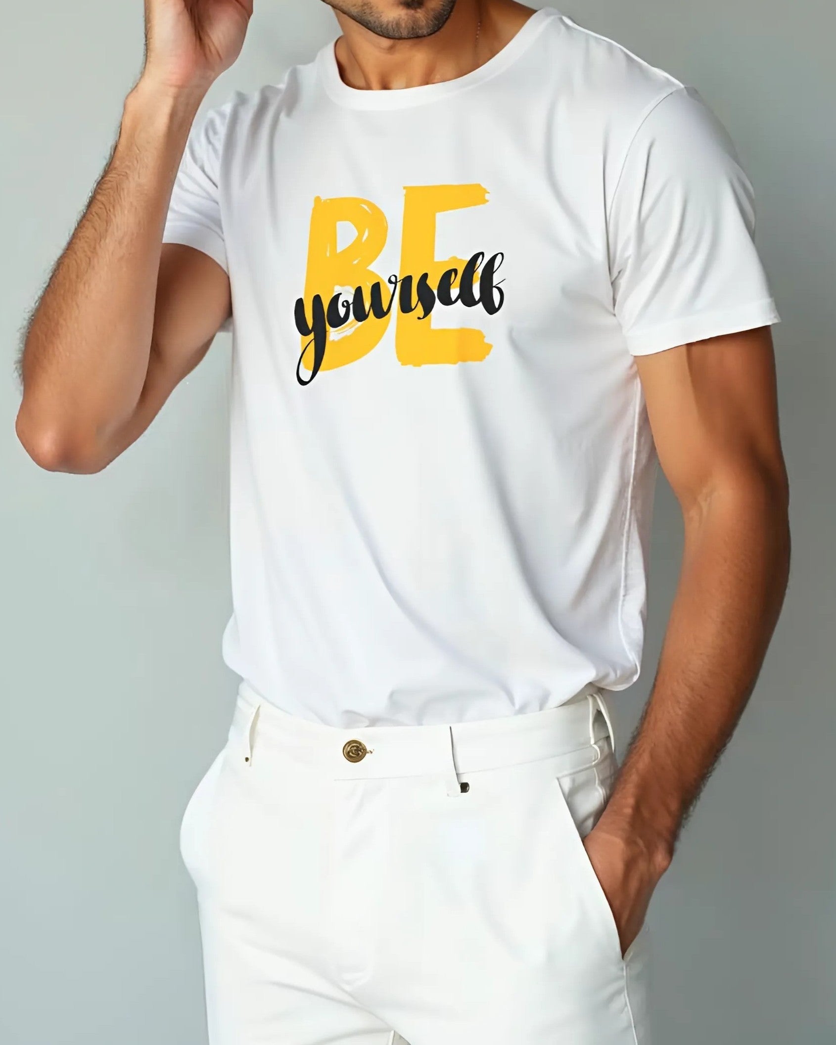ESSENTIALS : Cotton blend 160 GSM T-Shirt