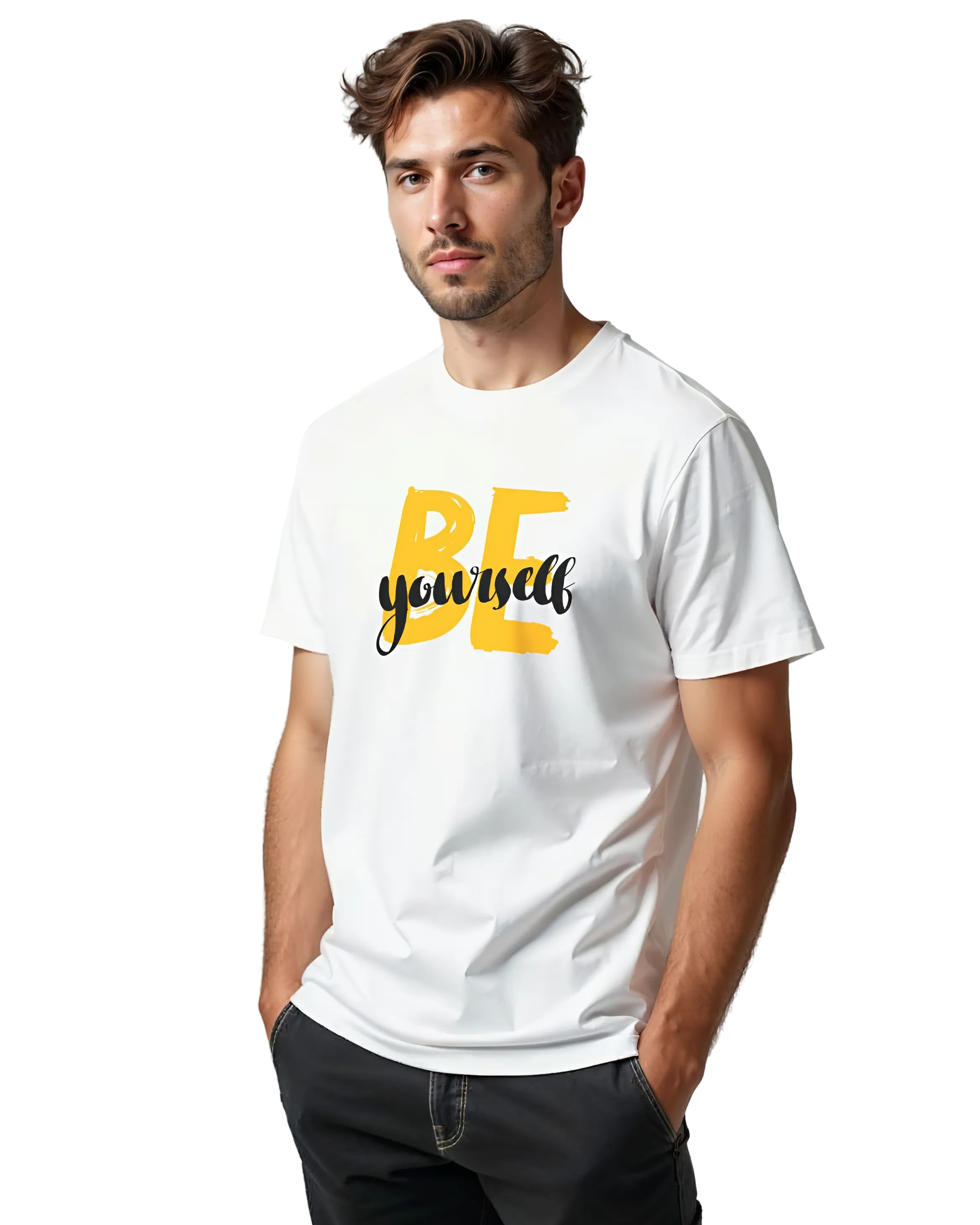 ESSENTIALS : Cotton blend 160 GSM T-Shirt