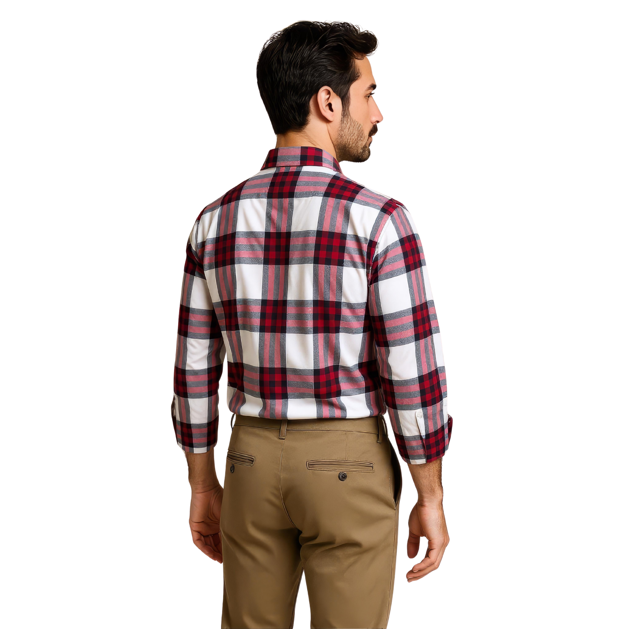 Mens Cotton Check Shirts