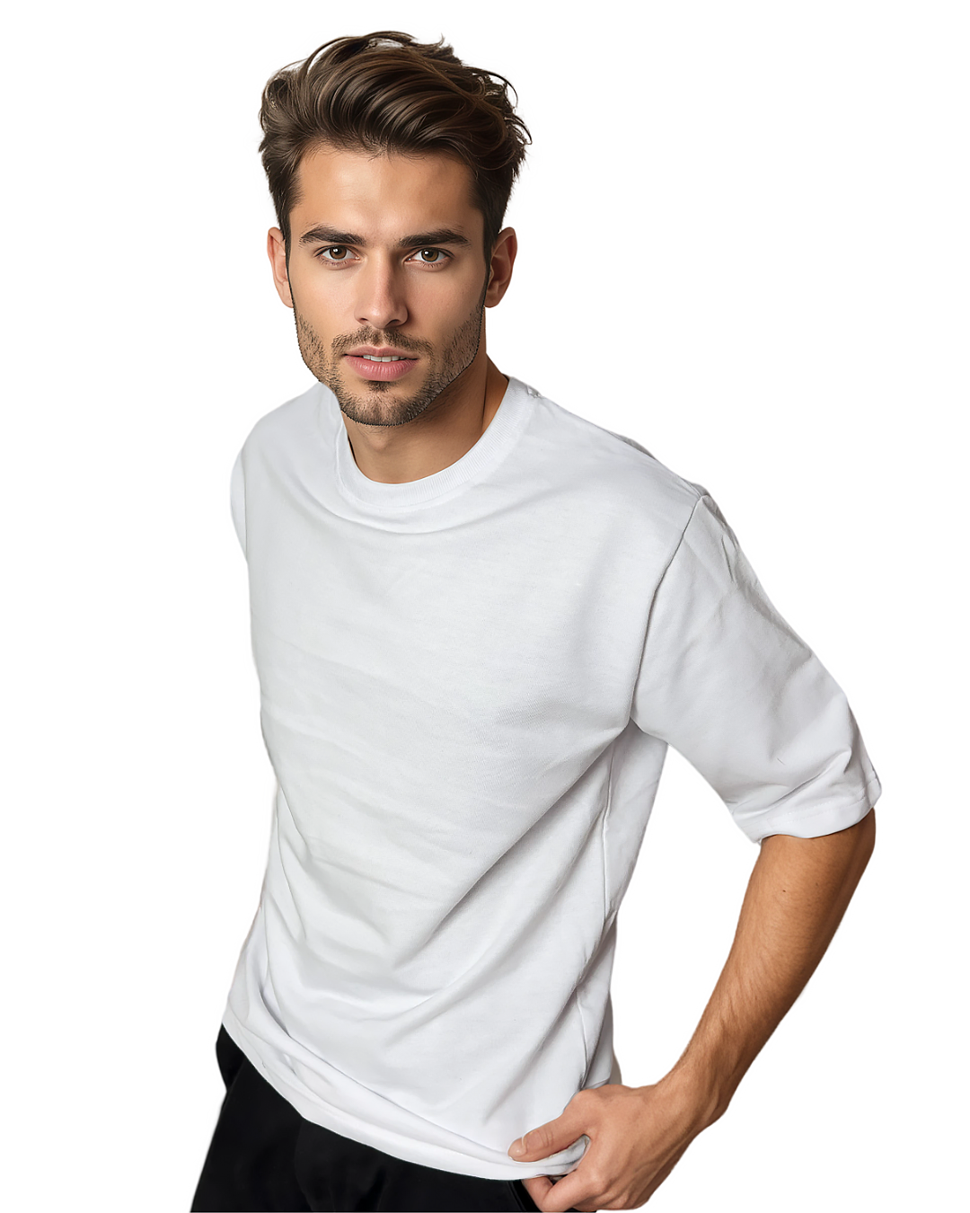 Mens Oversized White T-Shirt