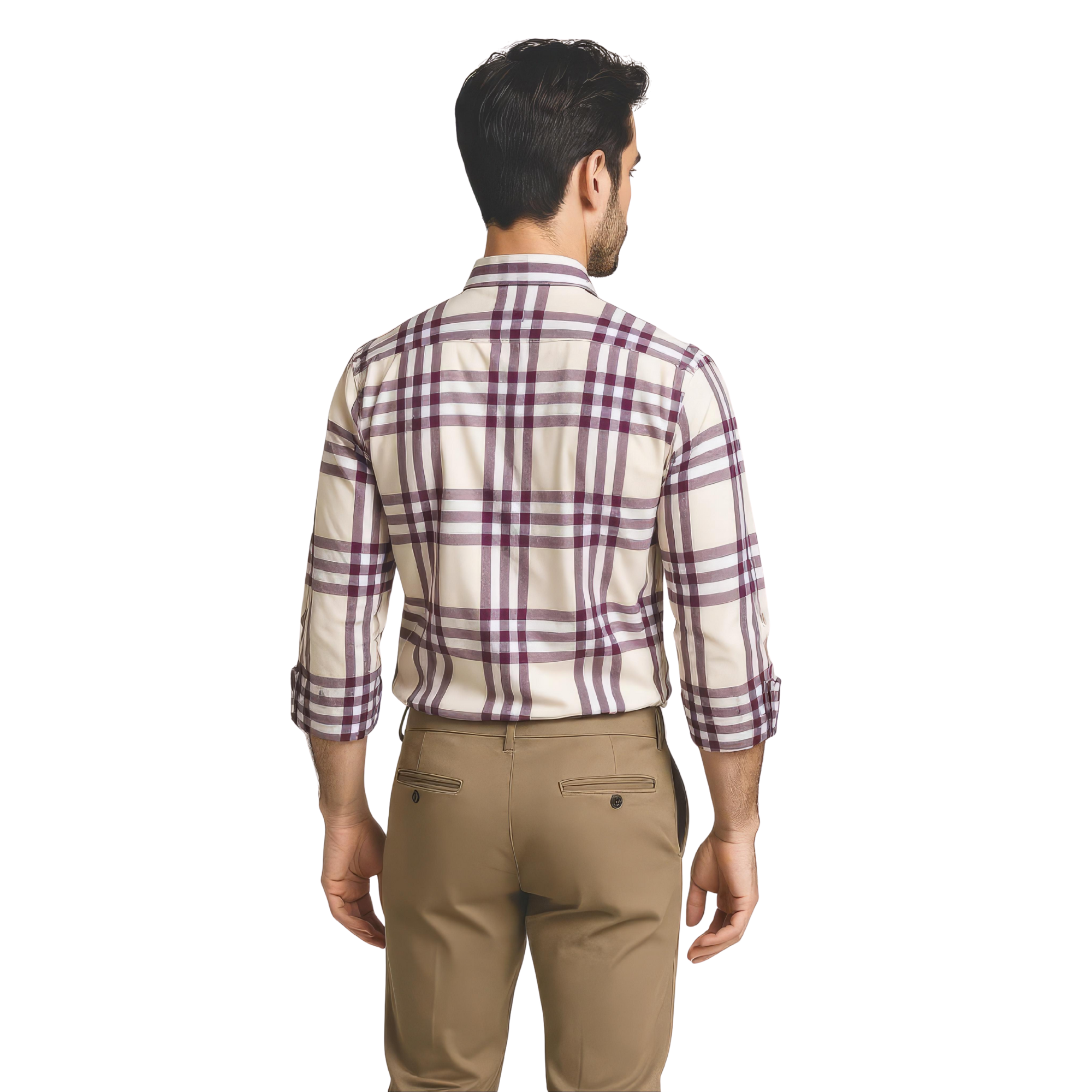 Mens Cotton Check Shirts