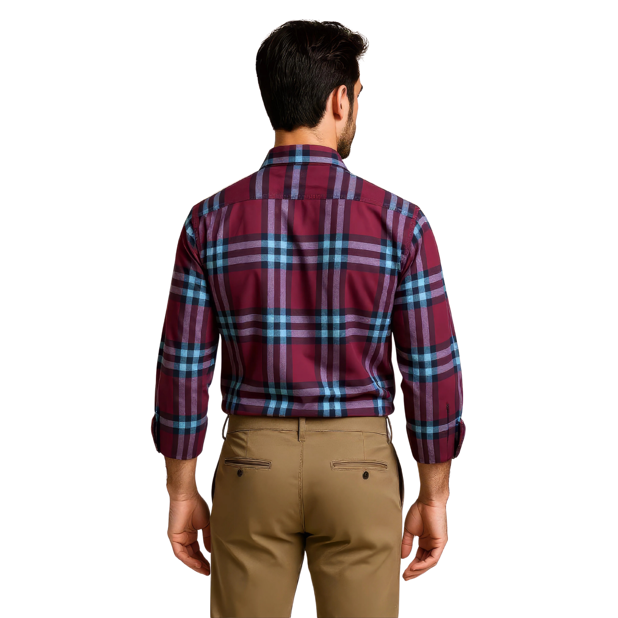 Mens Cotton Check Shirts
