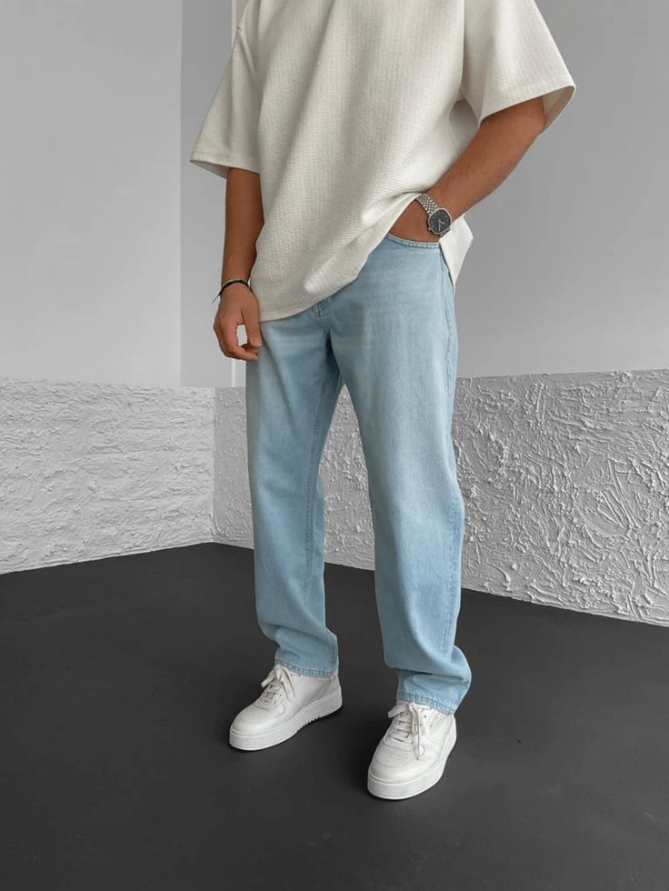 ANINCE Straight Baggy Jeans – Signature Relaxed Fit