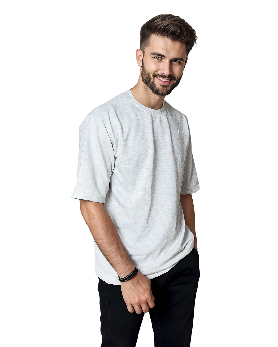 Mens Oversized OFF-WHITE T-Shirt