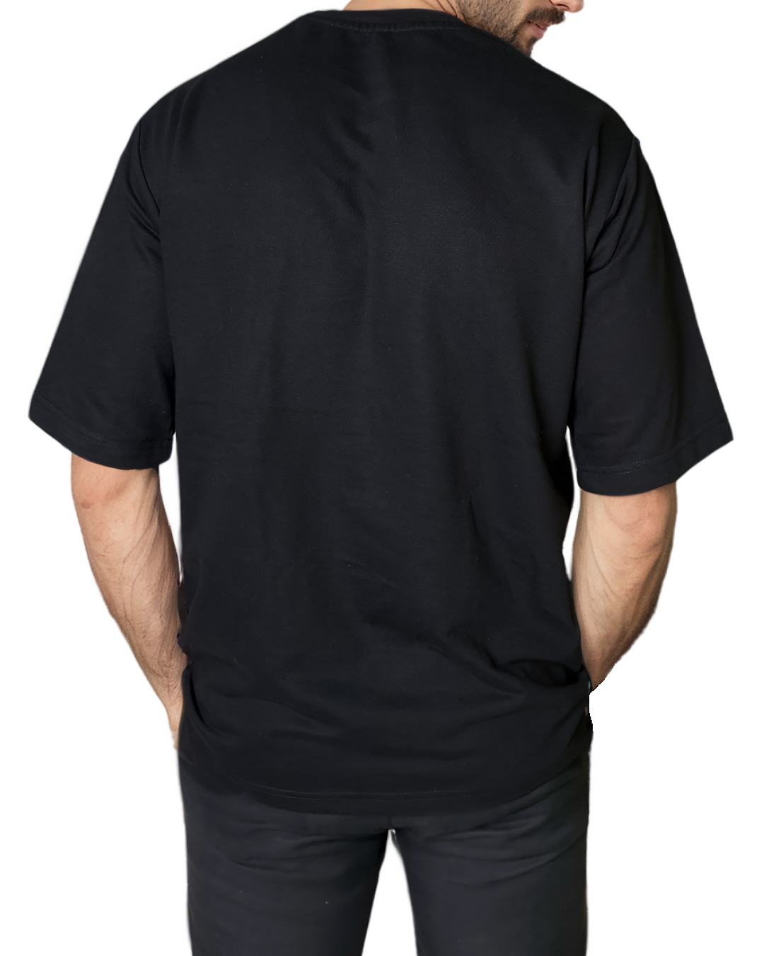 Mens Oversized Black T-Shirt